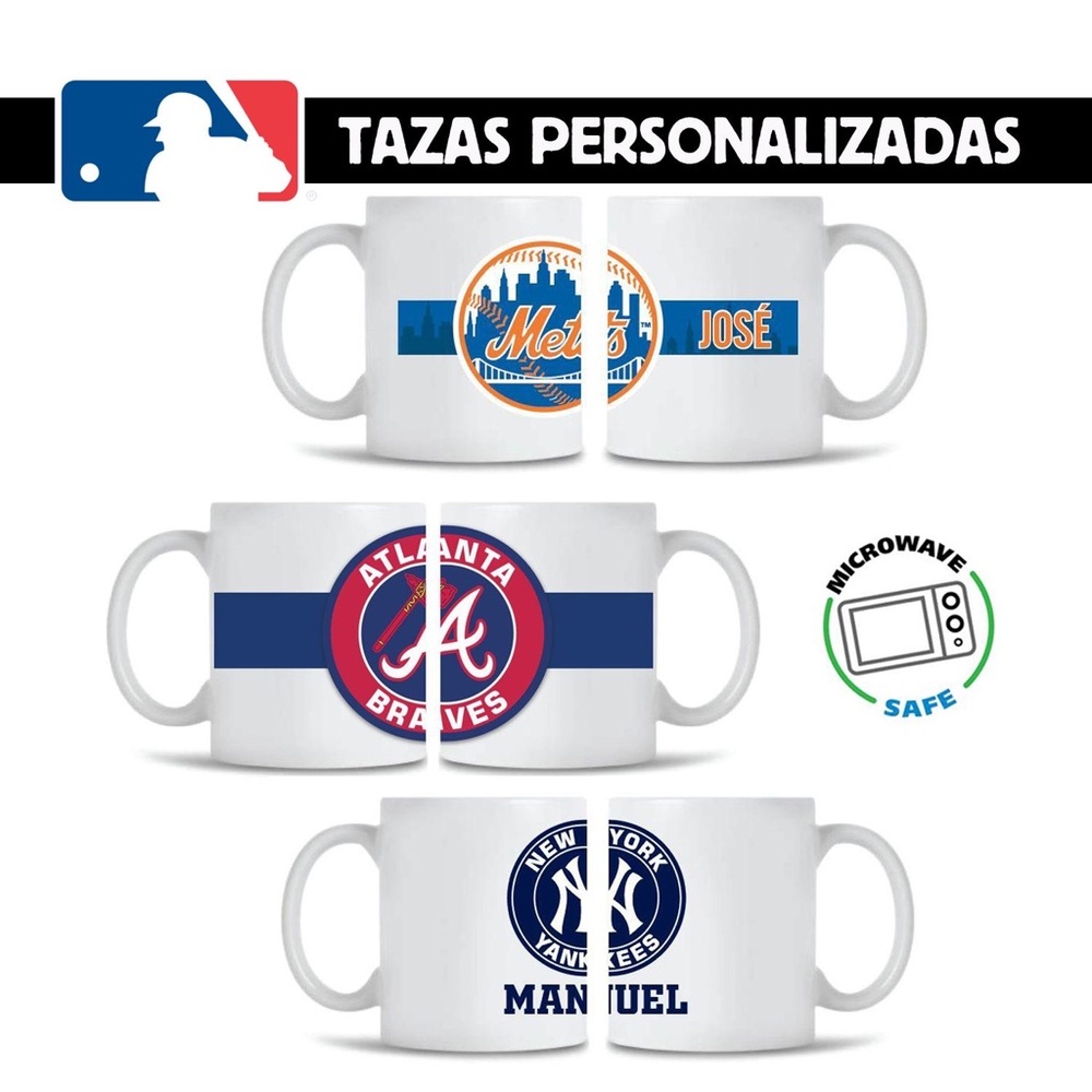 11oz Customized MLB Coffee Mugs